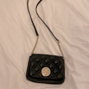 Leather kate spade evening bag